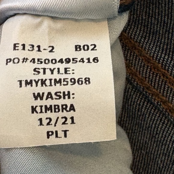 Joe's Jeans Flawless Skinny Ankle Jeans Size 24 Kimbra Wash Distressed Mid Rise - Picture 6 of 13